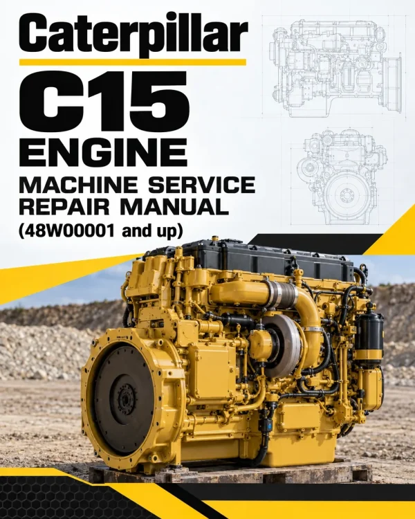 Caterpillar CAT C15 Engine Machine Service Repair Manual (48W00001 and up) Caterpillar CAT C15 Engine Machine Service Repair Manual (48W00001 and up)