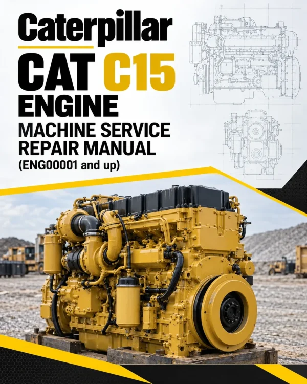 Caterpillar CAT C15 Engine Machine Service Repair Manual (ENG00001 and up)