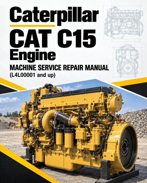 Caterpillar CAT C15 Engine Machine Service Repair Manual (L4L00001 and up)