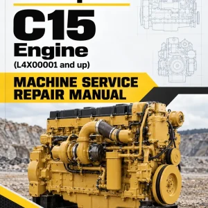 Caterpillar CAT C15 Engine Machine Service Repair Manual (L4X00001 and up) Caterpillar CAT C15 Engine Machine Service Repair Manual (L4X00001 and up)