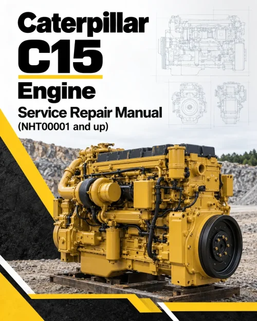 Caterpillar CAT C15 Engine Machine Service Repair Manual (NHT00001 and up)