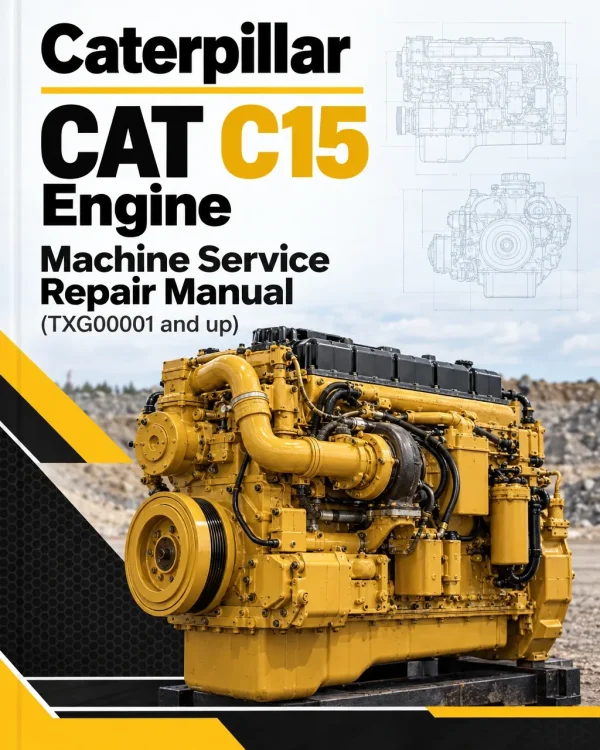 Caterpillar CAT C15 Engine Machine Service Repair Manual (TXG00001 and up) Caterpillar CAT C15 Engine Machine Service Repair Manual (TXG00001 and up)