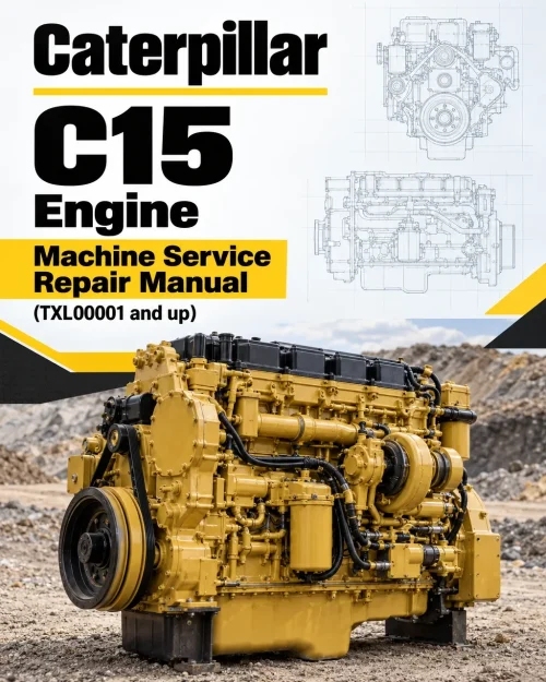Caterpillar CAT C15 Engine Machine Service Repair Manual (TXL00001 and up) Caterpillar CAT C15 Engine Machine Service Repair Manual (TXL00001 and up)