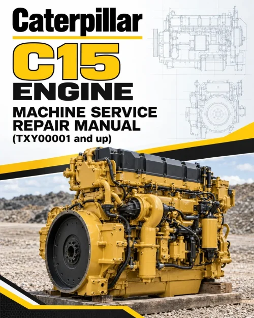 Caterpillar CAT C15 Engine Machine Service Repair Manual (TXY00001 and up) Caterpillar CAT C15 Engine Machine Service Repair Manual (TXY00001 and up)