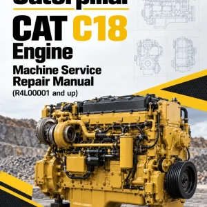 Caterpillar CAT C18 Engine Machine Service Repair Manual (R4L00001 and up)