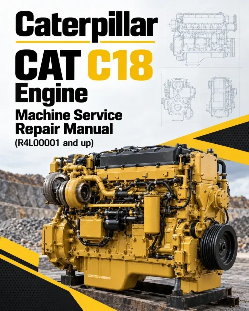 Caterpillar CAT C18 Engine Machine Service Repair Manual (R4L00001 and up) Caterpillar CAT C18 Engine Machine Service Repair Manual (R4L00001 and up)
