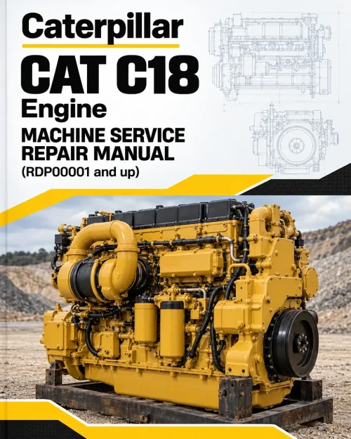 Caterpillar CAT C18 Engine Machine Service Repair Manual (RDP00001 and up) Caterpillar CAT C18 Engine Machine Service Repair Manual (RDP00001 and up)