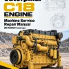 Caterpillar CAT C18 Engine Machine Service Repair Manual (RHX00001 and up)