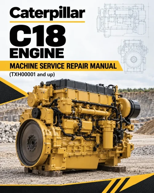 Caterpillar CAT C18 Engine Machine Service Repair Manual (TXH00001 and up) Caterpillar CAT C18 Engine Machine Service Repair Manual (TXH00001 and up)