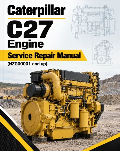 Caterpillar CAT C27 Engine Machine Service Repair Manual (NZG00001 and up) Caterpillar CAT C27 Engine Machine Service Repair Manual (NZG00001 and up)
