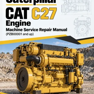 Caterpillar CAT C27 Engine Machine Service Repair Manual (PZB00001 and up)