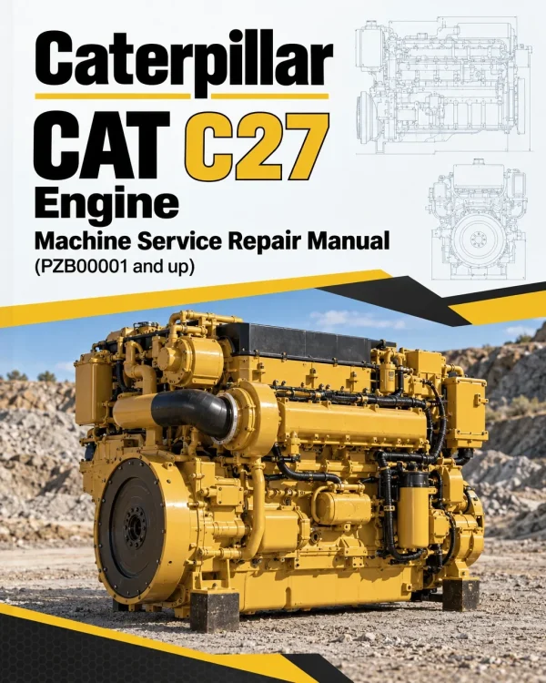 Caterpillar CAT C27 Engine Machine Service Repair Manual (PZB00001 and up)