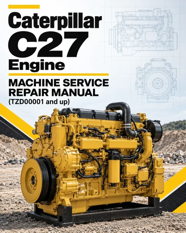 Caterpillar CAT C27 Engine Machine Service Repair Manual (TZD00001 and up) Caterpillar CAT C27 Engine Machine Service Repair Manual (TZD00001 and up)