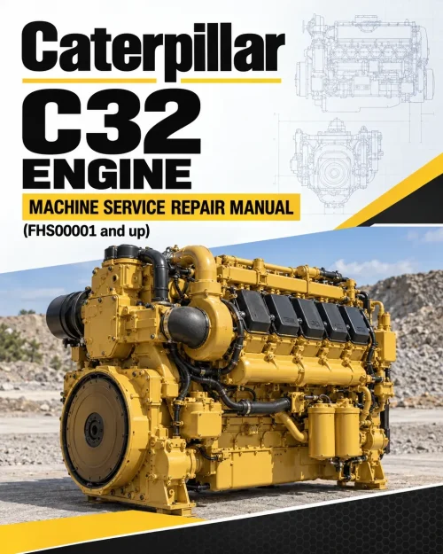 Caterpillar CAT C32 Engine Machine Service Repair Manual (FHS00001 and up) Caterpillar CAT C32 Engine Machine Service Repair Manual (FHS00001 and up)