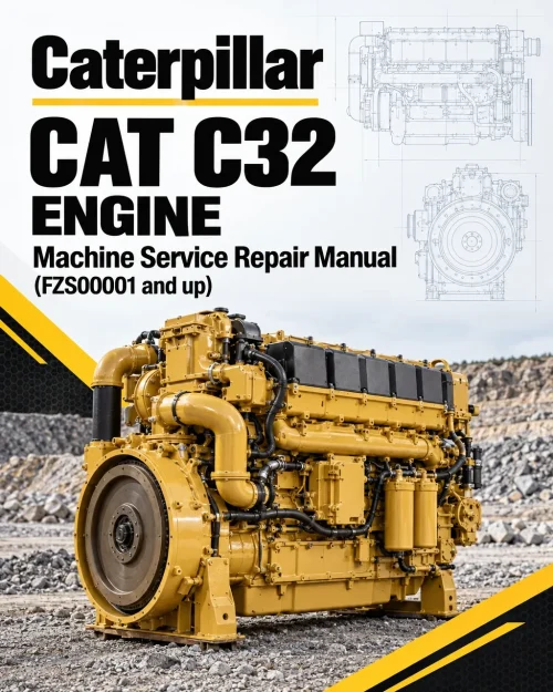 Caterpillar CAT C32 Engine Machine Service Repair Manual (FZS00001 and up) Caterpillar CAT C32 Engine Machine Service Repair Manual (FZS00001 and up)