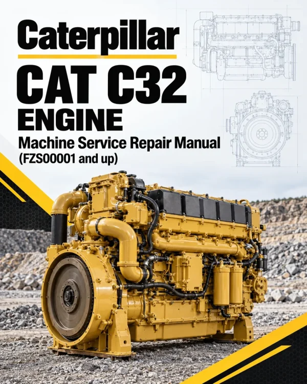 Caterpillar CAT C32 Engine Machine Service Repair Manual (FZS00001 and up) Caterpillar CAT C32 Engine Machine Service Repair Manual (FZS00001 and up)