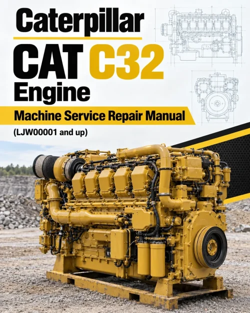 Caterpillar CAT C32 Engine Machine Service Repair Manual (LJW00001 and up) Caterpillar CAT C32 Engine Machine Service Repair Manual (LJW00001 and up)