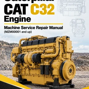 Caterpillar CAT C32 Engine Machine Service Repair Manual (MZM00001 and up)