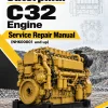 Caterpillar CAT C32 Engine Machine Service Repair Manual (NHK00001 and up)