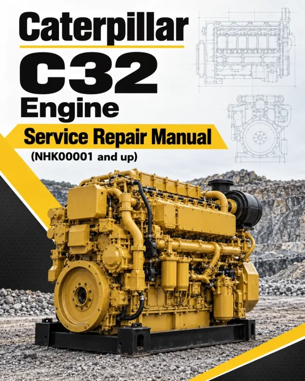 Caterpillar CAT C32 Engine Machine Service Repair Manual (NHK00001 and up)