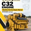 Caterpillar CAT C32 Engine Machine Service Repair Manual (WHH00001 and up)