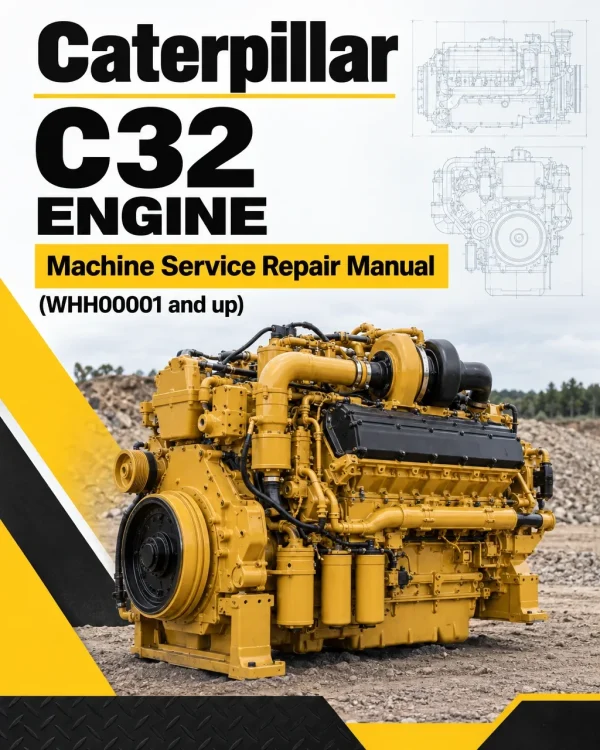 Caterpillar CAT C32 Engine Machine Service Repair Manual (WHH00001 and up)