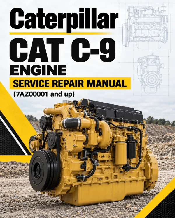 Caterpillar CAT C-9 Engine Machine Service Repair Manual (7AZ00001 and up) Caterpillar CAT C-9 Engine Machine Service Repair Manual (7AZ00001 and up)