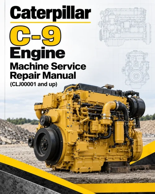 Caterpillar CAT C-9 Engine Machine Service Repair Manual (CLJ00001 and up) Caterpillar CAT C-9 Engine Machine Service Repair Manual (CLJ00001 and up)