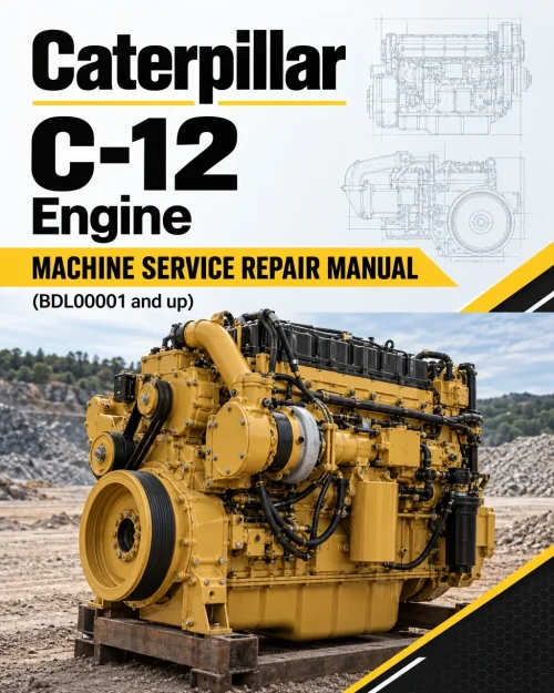 Caterpillar CAT C-12 Engine Machine Service Repair Manual (BDL00001 and up) Caterpillar CAT C-12 Engine Machine Service Repair Manual (BDL00001 and up)