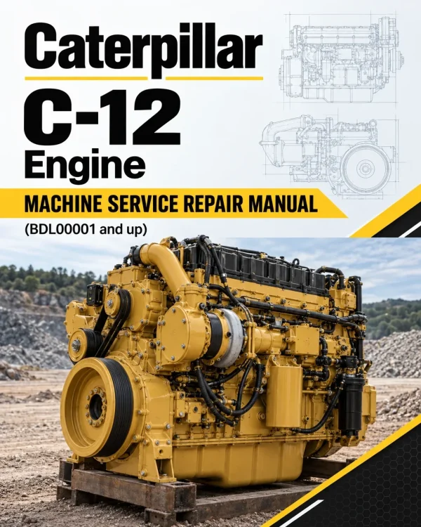 Caterpillar CAT C-12 Engine Machine Service Repair Manual (BDL00001 and up) Caterpillar CAT C-12 Engine Machine Service Repair Manual (BDL00001 and up)