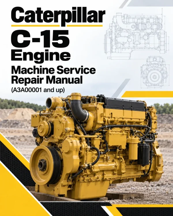 Caterpillar CAT C-15 Engine Machine Service Repair Manual (A3A00001 and up) Caterpillar CAT C-15 Engine Machine Service Repair Manual (A3A00001 and up)