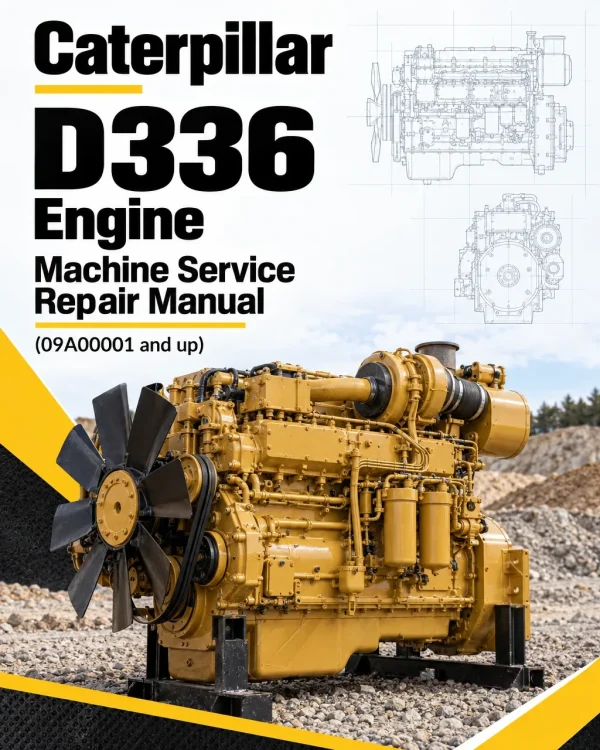 Caterpillar CAT D336 Engine Machine Service Repair Manual (09A00001 and up)