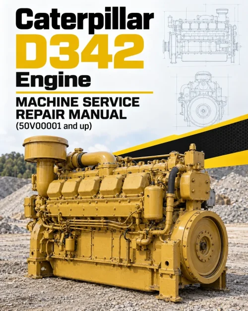 Caterpillar CAT D342 Engine Machine Service Repair Manual (50V00001 and up) Caterpillar CAT D342 Engine Machine Service Repair Manual (50V00001 and up)
