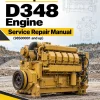 Caterpillar CAT D348 Engine Machine Service Repair Manual (98S00001 and up) Caterpillar CAT D348 Engine Machine Service Repair Manual (98S00001 and up)