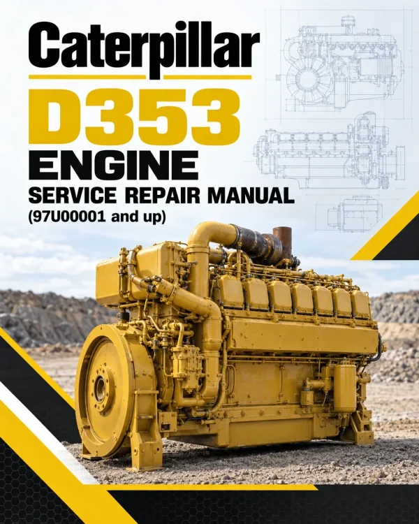 Caterpillar CAT D353 Engine Machine Service Repair Manual (97U00001 and up) Caterpillar CAT D353 Engine Machine Service Repair Manual (97U00001 and up)