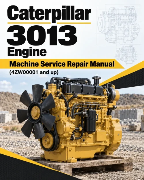 Caterpillar CAT 3013 Engine Machine Service Repair Manual (4ZW00001 and up) Caterpillar CAT 3013 Engine Machine Service Repair Manual (4ZW00001 and up)