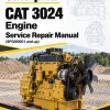 Caterpillar CAT 3024 Engine Machine Service Repair Manual (8FG00001 and up) Caterpillar CAT 3024 Engine Machine Service Repair Manual (8FG00001 and up)