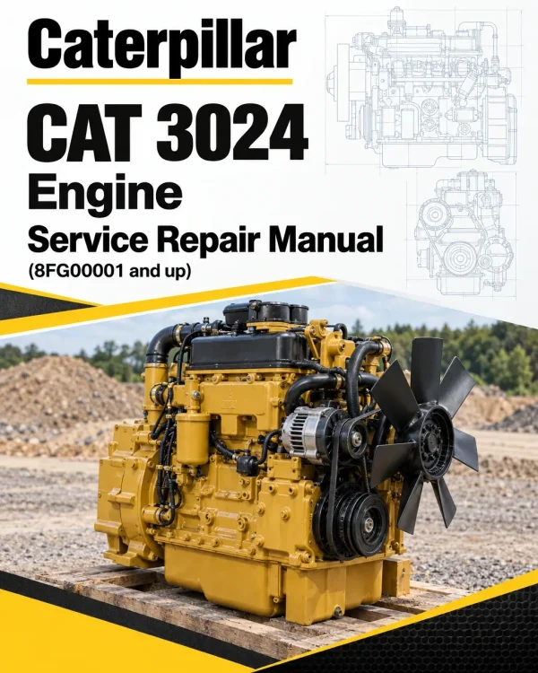 Caterpillar CAT 3024 Engine Machine Service Repair Manual (8FG00001 and up) Caterpillar CAT 3024 Engine Machine Service Repair Manual (8FG00001 and up)