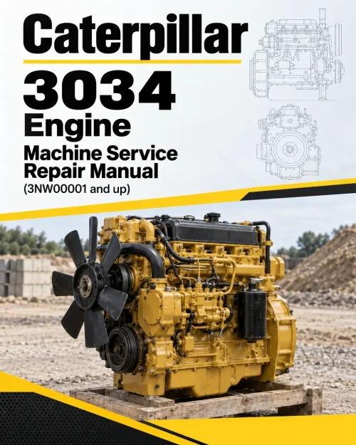 Caterpillar CAT 3034 Engine Machine Service Repair Manual (3NW00001 and up) Caterpillar CAT 3034 Engine Machine Service Repair Manual (3NW00001 and up)