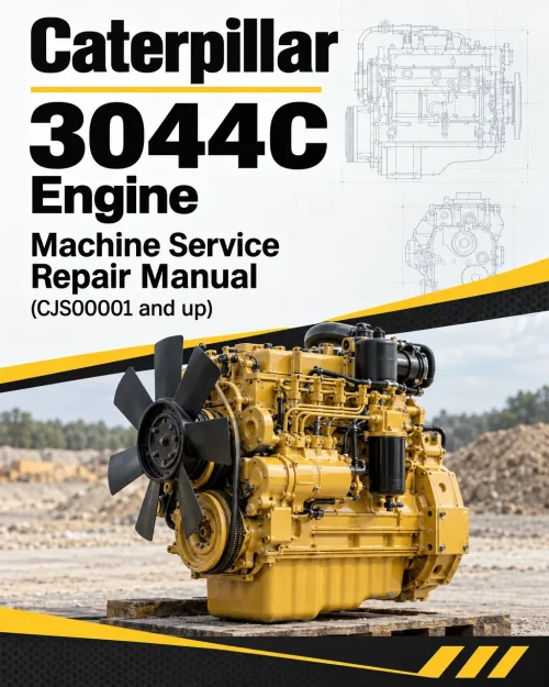 Caterpillar CAT 3044C Engine Machine Service Repair Manual (CJS00001 and up) Caterpillar CAT 3044C Engine Machine Service Repair Manual (CJS00001 and up)