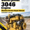 Caterpillar CAT 3046 Engine Machine Service Repair Manual (5XK00001 and up)
