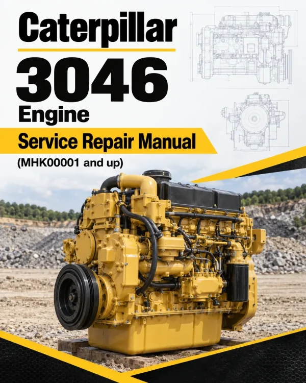 Caterpillar CAT 3046 Engine Machine Service Repair Manual (MHK00001 and up) Caterpillar CAT 3046 Engine Machine Service Repair Manual (MHK00001 and up)