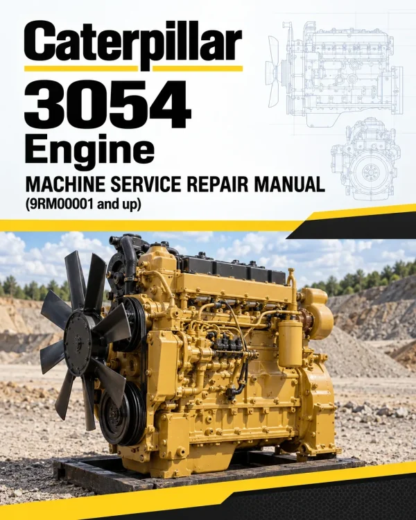 Caterpillar CAT 3054 Engine Machine Service Repair Manual (9RM00001 and up) Caterpillar CAT 3054 Engine Machine Service Repair Manual (9RM00001 and up)