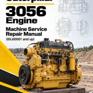 Caterpillar CAT 3056 Engine Machine Service Repair Manual (8XJ00001 and up)