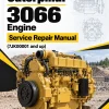 Caterpillar CAT 3066 Engine Machine Service Repair Manual (7JK00001 and up)