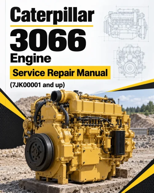 Caterpillar CAT 3066 Engine Machine Service Repair Manual (7JK00001 and up) Caterpillar CAT 3066 Engine Machine Service Repair Manual (7JK00001 and up)