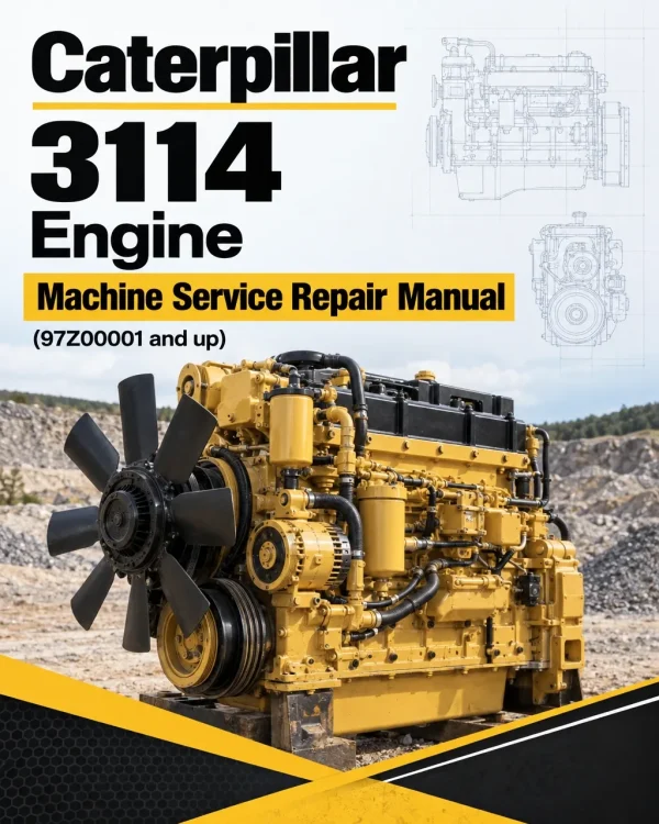 Caterpillar CAT 3114 Engine Machine Service Repair Manual (97Z00001 and up) Caterpillar CAT 3114 Engine Machine Service Repair Manual (97Z00001 and up)