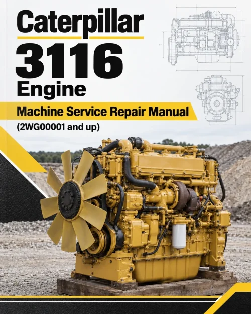 Caterpillar CAT 3116 Engine Machine Service Repair Manual (2WG00001 and up)