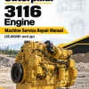 Caterpillar CAT 3116 Engine Machine Service Repair Manual (3EJ00001 and up) Caterpillar CAT 3116 Engine Machine Service Repair Manual (3EJ00001 and up)
