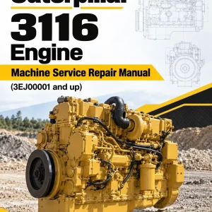 Caterpillar CAT 3116 Engine Machine Service Repair Manual (3EJ00001 and up)